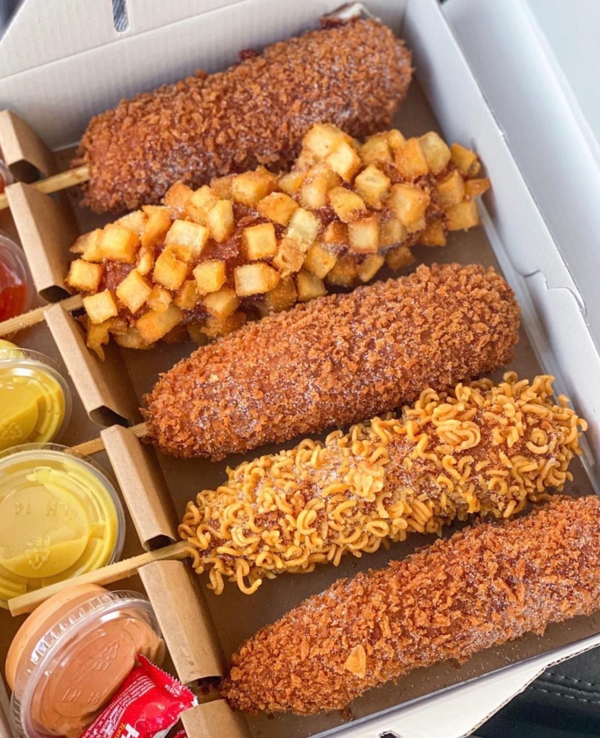 More than bowls: Korean hot dogs & mochi donuts